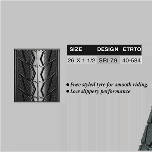 26X1 1/2 ZWART REFLEX NO FLAT